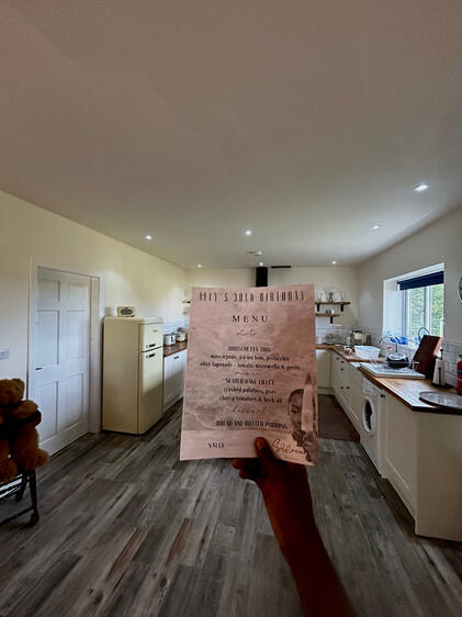 Personalised Menu