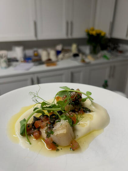 Seared Scallops